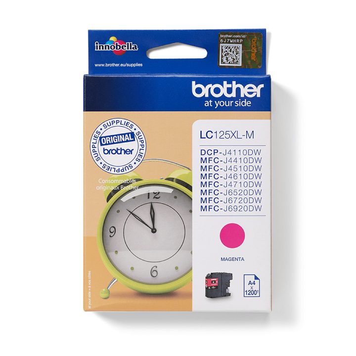 Brother LC125XLM cartucho de tinta 1 pieza(s) Original Extra (Súper)…