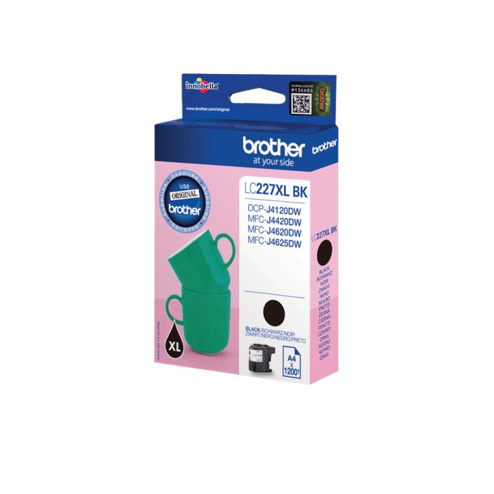 Brother LC227XLBK cartucho de tinta 1 pieza(s) Original Negro