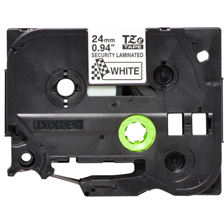 Brother TZE-SE5 Label Printer Tape Black on White TZ/TZe