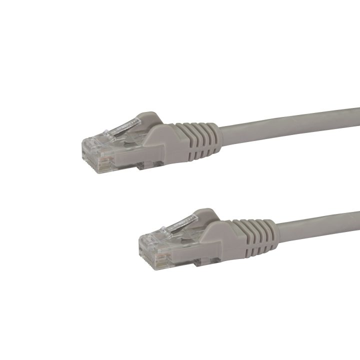 StarTech.com N6PATCH75GR cabo de rede Cinzento 22,9 m Cat6 U/UTP (UTP)