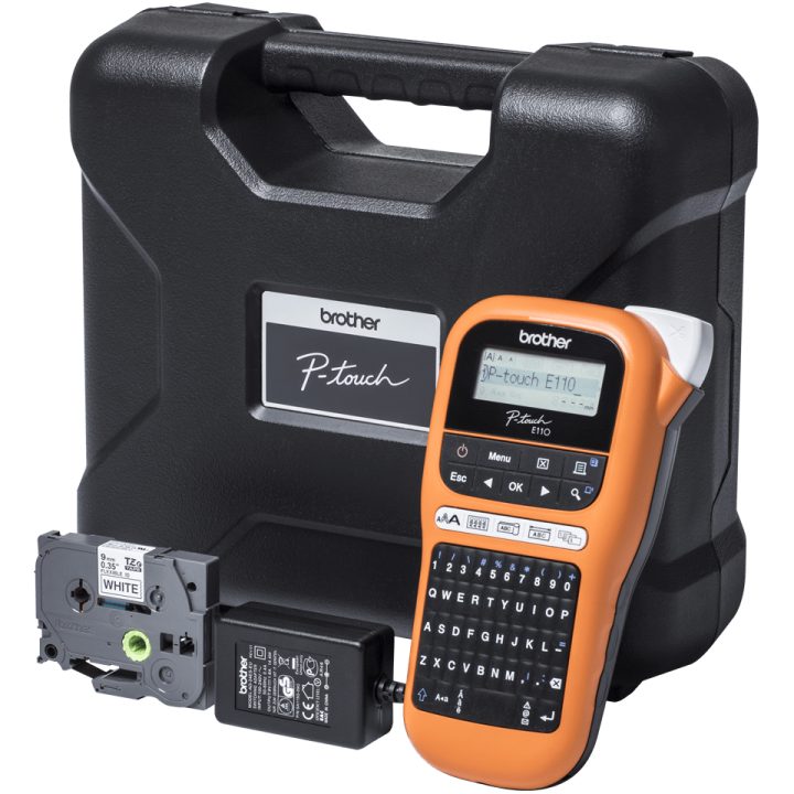Brother PTE110VPYP1 Label Printer 180 x 180 DPI 20 mm/s TZe QWERTY