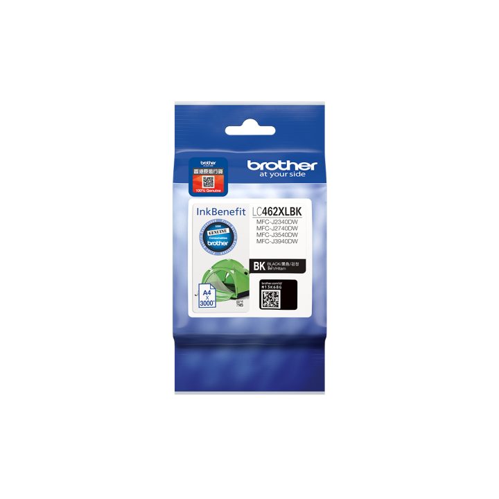Brother LC462XLBK Ink Cartridge 1 piece(s) High Yield (XL) Black