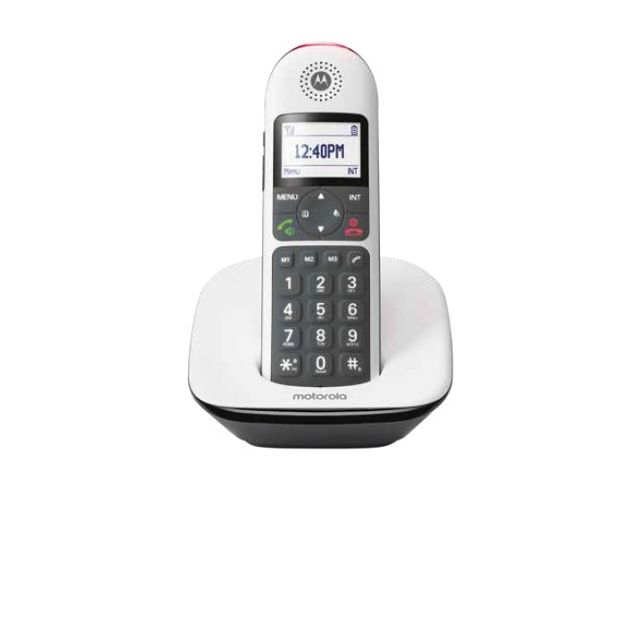 Motorola CD5001 Telefone DECT Identificador de chamadas Cinzento