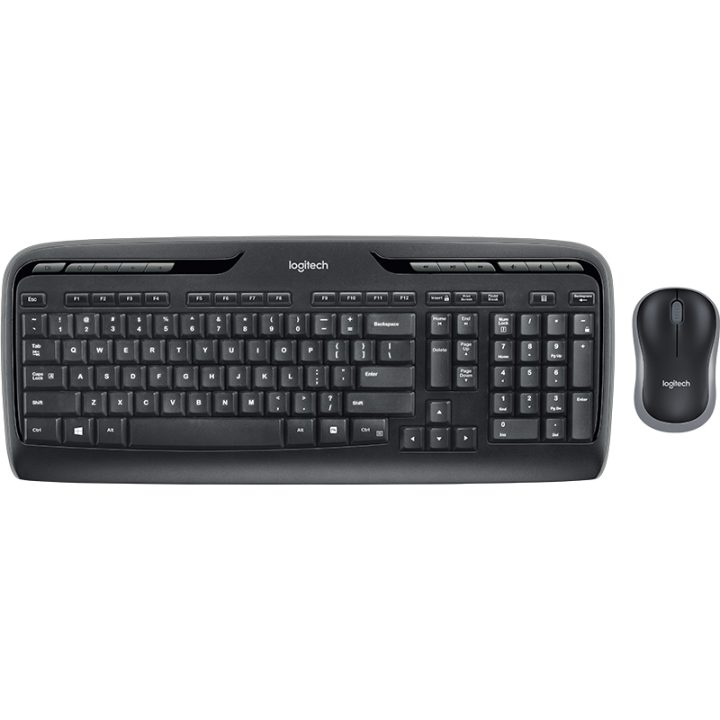 Logitech MK330 Keyboard Mouse Included Home USB QWERTY UK English…