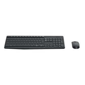 Logitech MK235 · Teclado grego