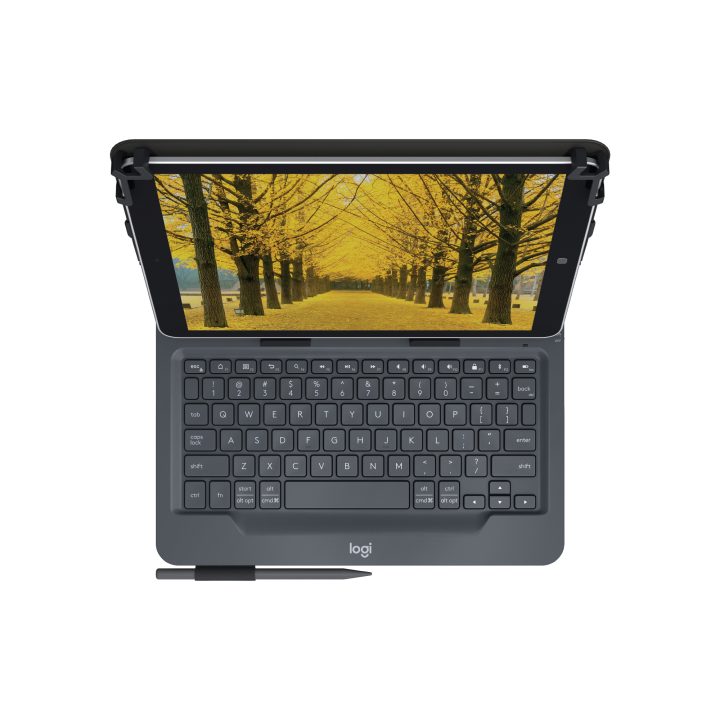 Logitech Universal Folio QWERTY Inglés del Reino Unido Bluetooth Negro