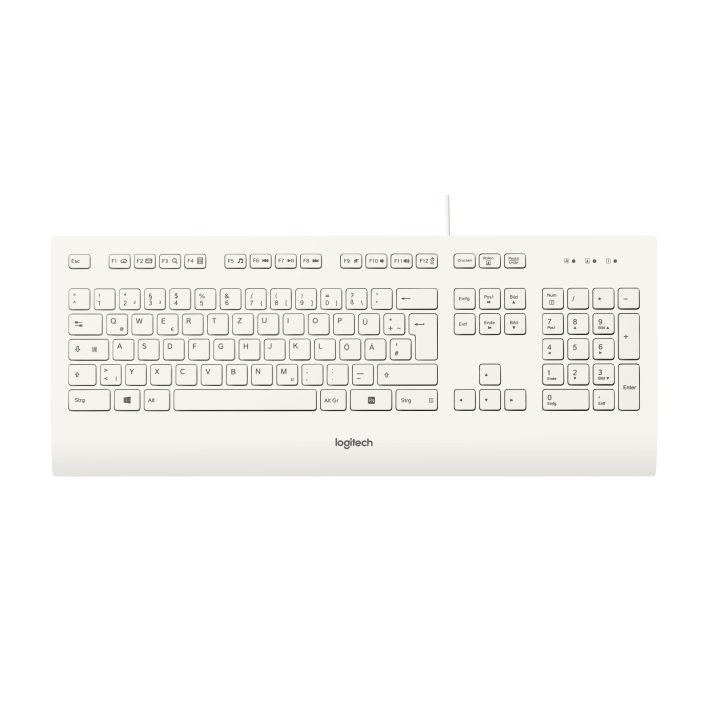 Logitech K280E Pro f/ Business teclado Escritório USB QWERTZ Alemão…