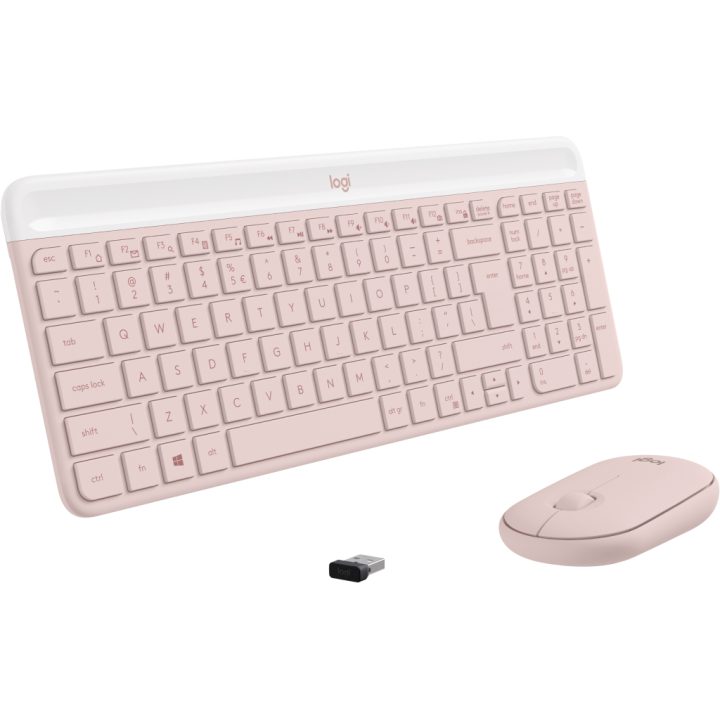 Logitech MK470 teclado Ratón incluido Oficina RF inalámbrico QWERTY…