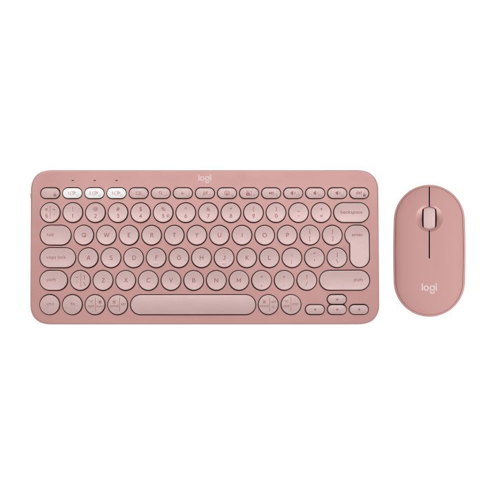 Logitech Pebble 2 Combo Keyboard Mouse Included Universal RF Wireless…