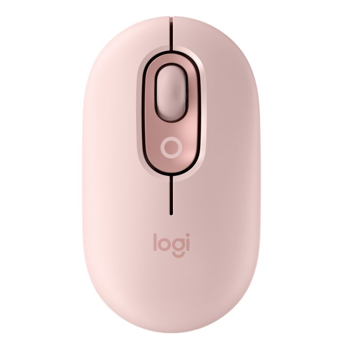Logitech POP Mouse, ratón inalámbrico Bluetooth compacto y portátil…