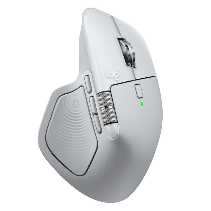 Logitech MX Master 4 for Mac, Bluetooth ergonomic mouse with advanced…