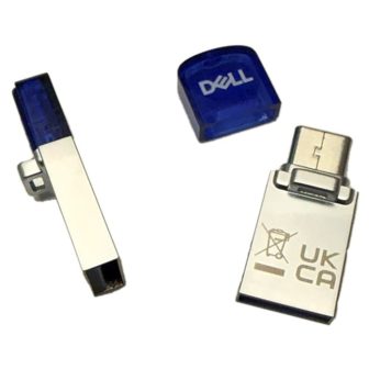 DELL AD564595 unidade flash USB 128 GB USB Type-A / USB Type-C 3.2…