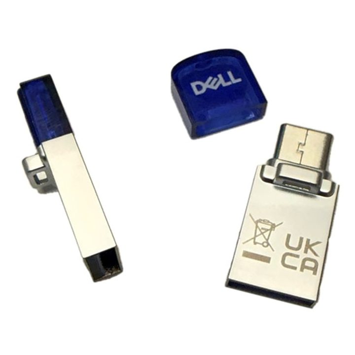 DELL AD564595 unidade flash USB 128 GB USB Type-A / USB Type-C 3.2…
