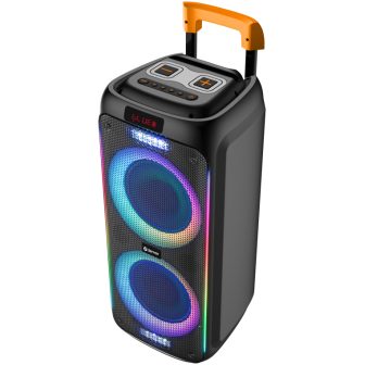 Denver TSP-456 Altavoz para fiestas Negro 60 W