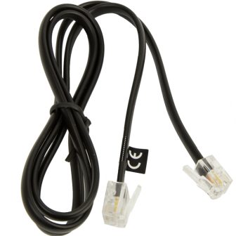 Jabra 8800-00-101 Telephone Cable Black