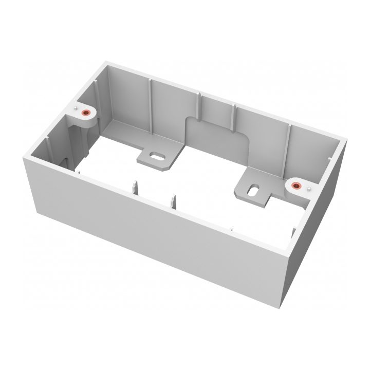 Vision Modular AV Front Plate Component - UK Double Gang Surface…
