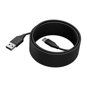Jabra 14202-11 USB Cable USB 2.0 5 m USB C USB A Black