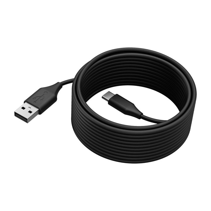 Jabra 14202-11 cabo USB USB 2.0 5 m USB C USB A Preto
