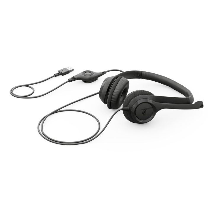 Logitech H390 auscultadores de diadema com cabo (981-000310)