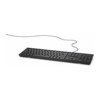 Teclado com cabo DELL - KB216 - Reino Unido (QWERTY) - preto - (RTL…