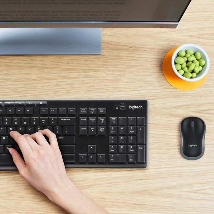 Logitech MK270 · Teclado inglés (EE. UU.)