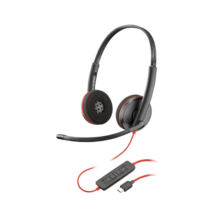 Poly Blackwire C3220 auriculares de diadema con cable