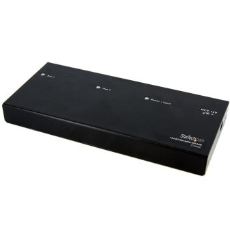 StarTech.com Duplicador Divisor Multiplicador de Vídeo DVI e Áudio de…