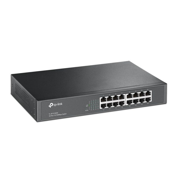 TP-Link TL-SF1016DS switch não gerido Fast Ethernet (10/100) 1U Preto