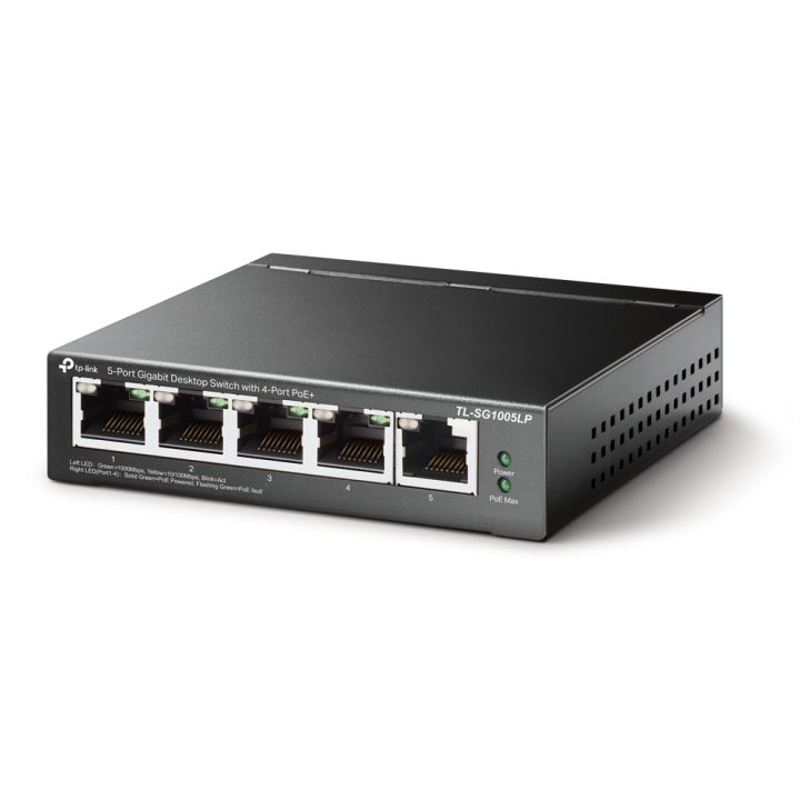 TP-Link TL-SG1005LP switch não gerido Gigabit Ethernet (10/100/1000)…