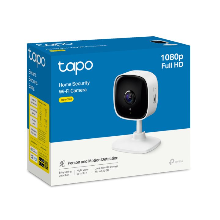 TP-Link Tapo C100 Câmara de segurança IP de interior 1920 x 1080…