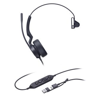 Yealink UH44 auriculares de diadema con cable