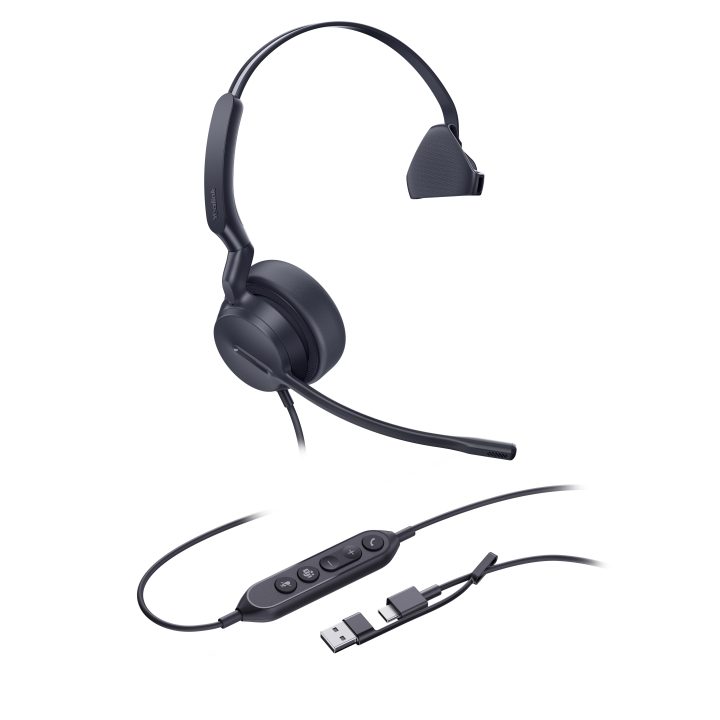Yealink UH44 auriculares de diadema con cable
