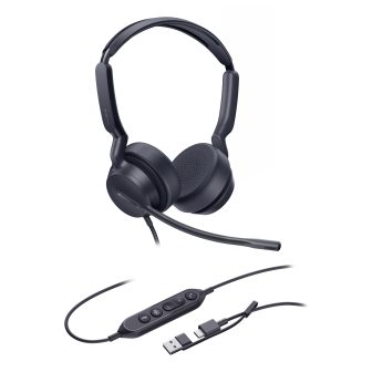 Yealink UH42 Dual Teams wired over-ear headset