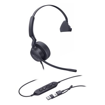 Yealink UH42 Wired Over-Ear Headset