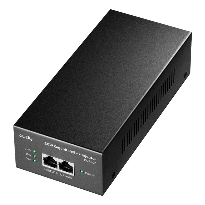 Cudy POE300 Gigabit Ethernet PoE Adapter and Injector 50 V