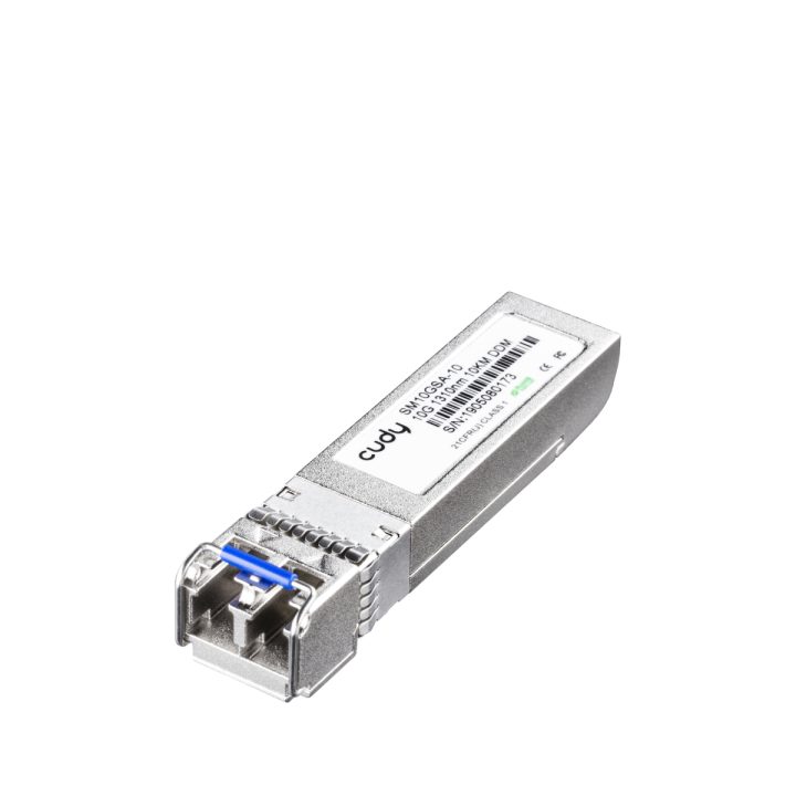 Cudy 10G SFP+ Single-Mode Optical Module, SM10GSA-10 1.0 red modulo…