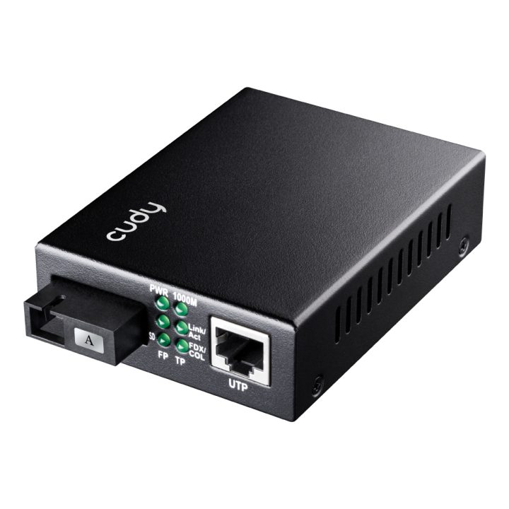 Cudy MC100GSB-40A 1000 Mbit/s Multimode, Single-mode Media Converter…