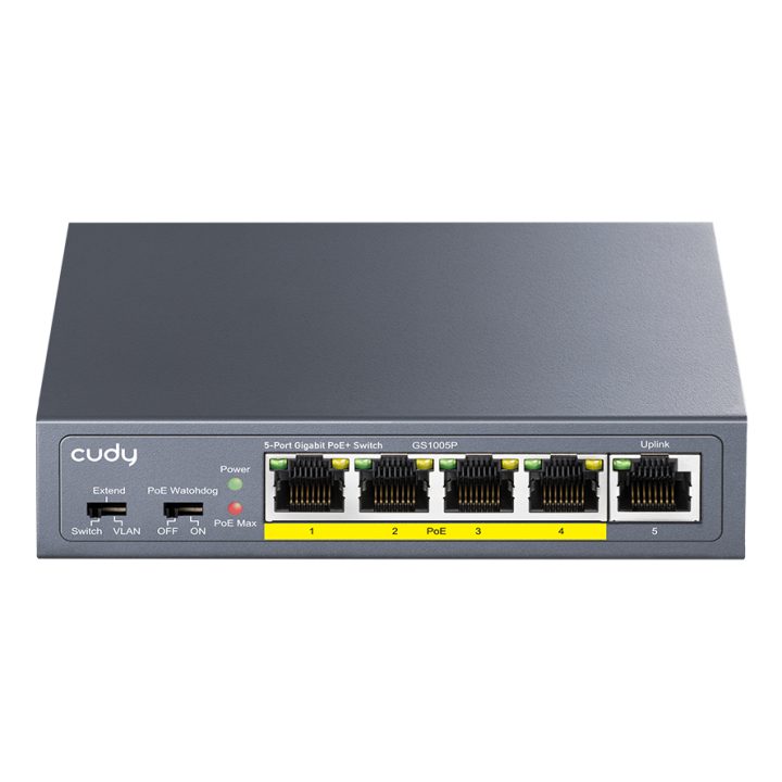 Cudy GS1005P switch No administrado Gigabit Ethernet (10/100/1000)…