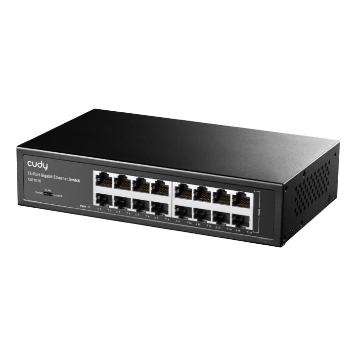 Switch não gerido Cudy GS1016 Gigabit Ethernet (10/100/1000) Preto