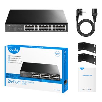 Cudy GS1024 switch No administrado Gigabit Ethernet (10/100/1000)…