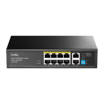 Cudy FS1010PG switch No administrado Fast Ethernet (10/100) Energía…