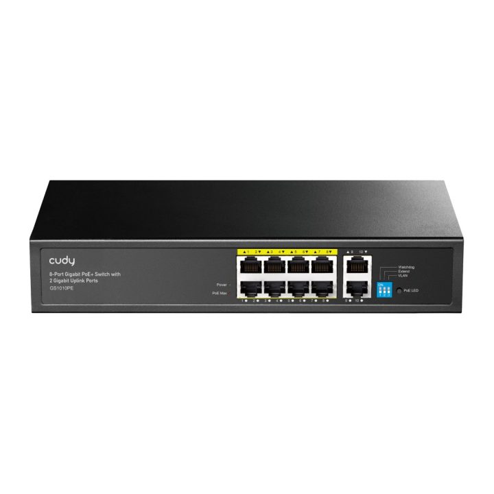 Cudy GS1010PE switch No administrado Gigabit Ethernet (10/100/1000)…