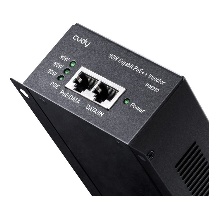 Cudy POE350 Gigabit Ethernet PoE Adapter and Injector 52 V
