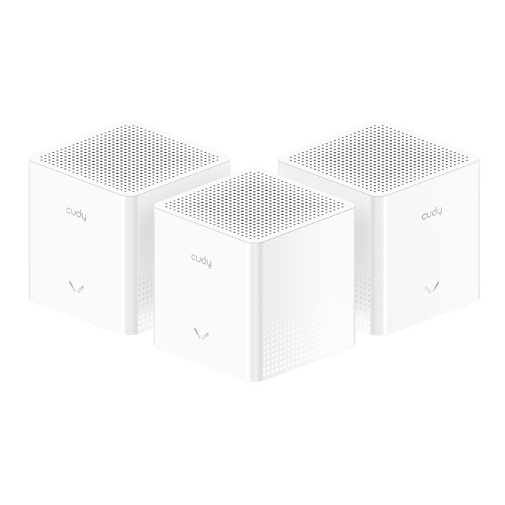Sistema Mesh Wi-Fi Cudy AC1200, M1200 2.0, 3-Pack, Banda dupla (2,4…