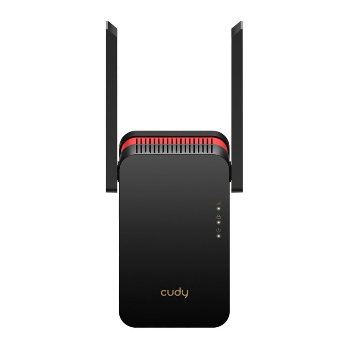 Cudy RE3000 Range Extender Network Repeater Black, Red 10, 100, 1000…