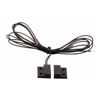 Sensor de porta / janela com fios Eaton DCS001 Preto