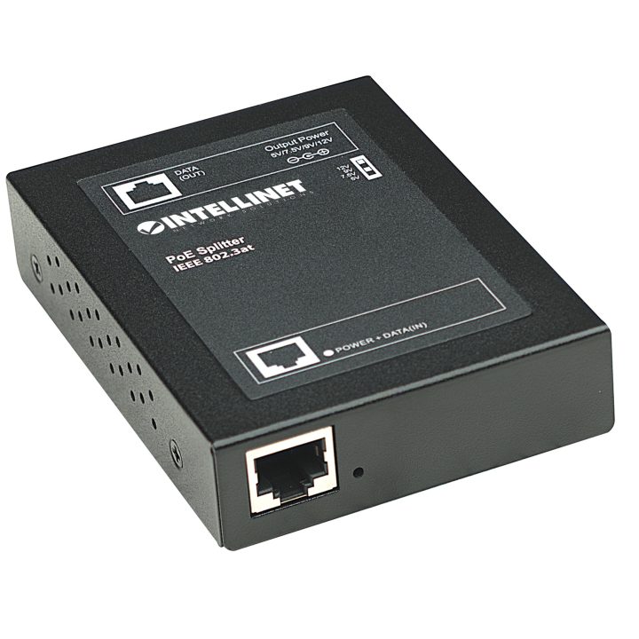 Intellinet Séparateur PoE+ Gigabit, Power Over Ethernet IEEE…