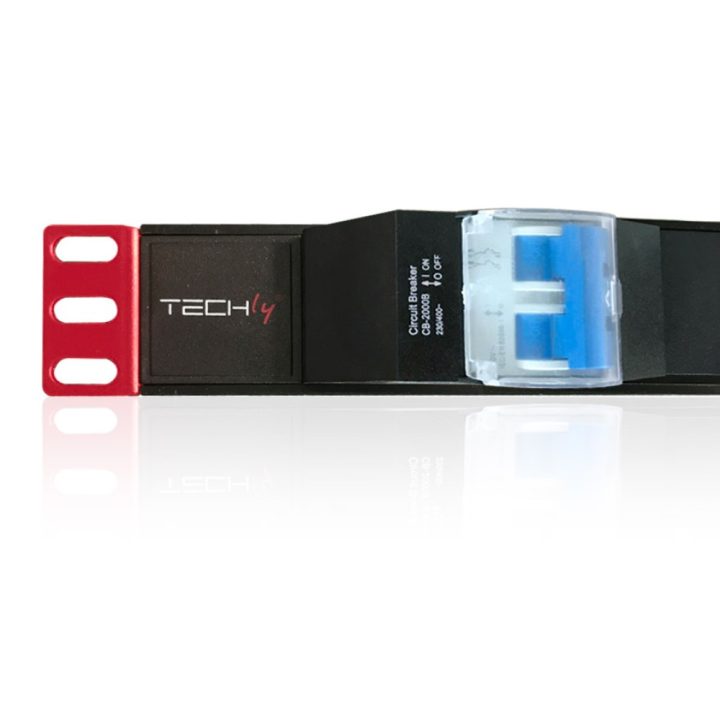 Techly I-CASE STRIP-61UD unidade de distribuição de energia (PDU) 6…