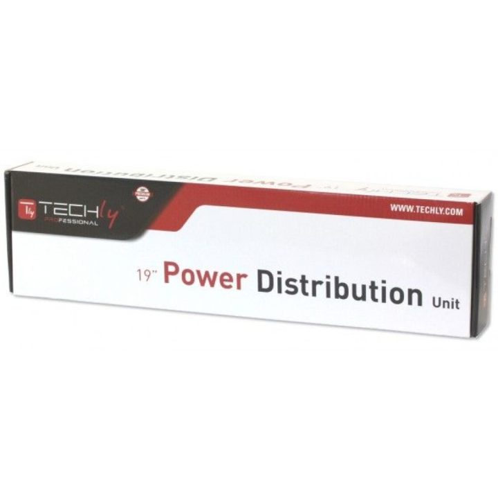 Techly I-CASE STRIP-81UD unidad de distribución de energía (PDU) 8…