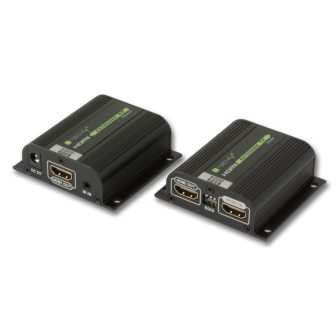 Techly IDATA EXT-E70POED extensor de áudio/vídeo Transmissor e…